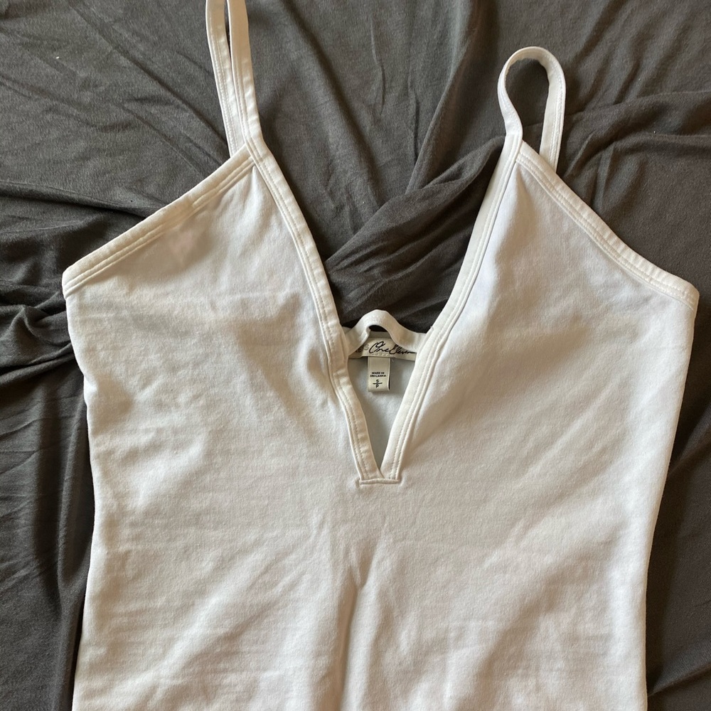 EXPRESS ONE ELEVEN WHITE BODY SUIT